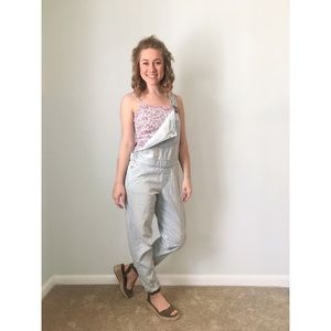 Hollister Light wash overalls